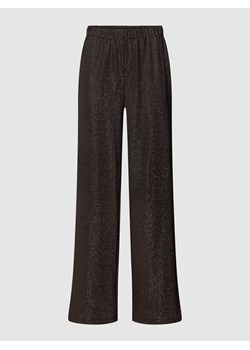Spodnie z efektowną przędzą model ‘Glit’ ze sklepu Peek&Cloppenburg  w kategorii Spodnie damskie - zdjęcie 170292737