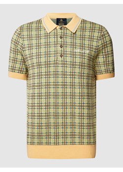 Koszulka polo ze wzorem w kratę model ‘Archive Grid’ ze sklepu Peek&Cloppenburg  w kategorii T-shirty męskie - zdjęcie 170293065