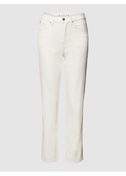 Jeansy o kroju straight fit z naszywką z logo ze sklepu Peek&Cloppenburg  w kategorii Jeansy damskie - zdjęcie 170293287