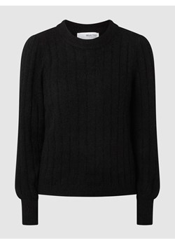 Sweter z mieszanki wełny model ‘Glowie’ ze sklepu Peek&Cloppenburg  w kategorii Swetry damskie - zdjęcie 170293298