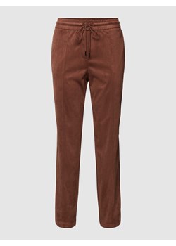 Spodnie z bocznymi wpuszczanymi kieszeniami ze sklepu Peek&Cloppenburg  w kategorii Spodnie damskie - zdjęcie 170293307