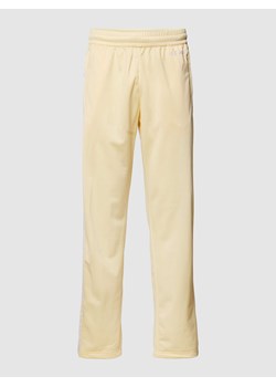 Spodnie dresowe z wyhaftowanym logo model ‘STRAIGHT’ ze sklepu Peek&Cloppenburg  w kategorii Spodnie damskie - zdjęcie 170293345