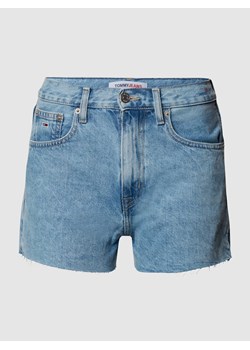 Szorty jeansowe z naszywką z logo ze sklepu Peek&Cloppenburg  w kategorii Szorty - zdjęcie 170293357