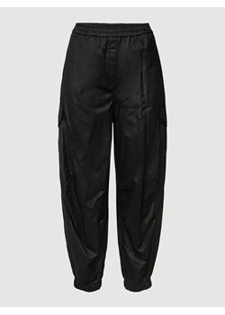 Spodnie z elastycznym wykończeniem ze sklepu Peek&Cloppenburg  w kategorii Spodnie damskie - zdjęcie 170293556