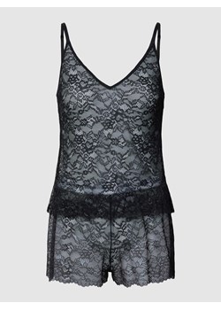 Piżama na regulowanych ramiączkach model ‘BELLE’ ze sklepu Peek&Cloppenburg  w kategorii Piżamy damskie - zdjęcie 170294017