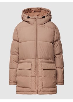 Płaszcz pikowany z kapturem ze sklepu Peek&Cloppenburg  w kategorii Płaszcze damskie - zdjęcie 170294145