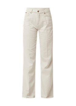 Jeansy o rozkloszowanym kroju z wysokim stanem z bawełny model ‘Mayfair’ ze sklepu Peek&Cloppenburg  w kategorii Jeansy damskie - zdjęcie 170294546