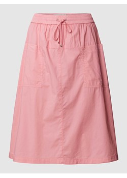 Spódnica o długości do kolan z wpuszczanymi kieszeniami ze sklepu Peek&Cloppenburg  w kategorii Spódnice - zdjęcie 170294745