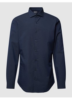 Koszula biznesowa o kroju slim fit z kołnierzykiem typu cutaway ze sklepu Peek&Cloppenburg  w kategorii Koszule męskie - zdjęcie 170294935