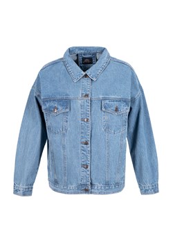 Damska kurtka dżinsowa oversize niebieska ze sklepu WITTCHEN w kategorii Kurtki damskie - zdjęcie 170298815