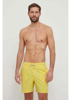 Polo Ralph Lauren szorty kąpielowe kolor żółty ze sklepu ANSWEAR.com w kategorii Kąpielówki - zdjęcie 170299485