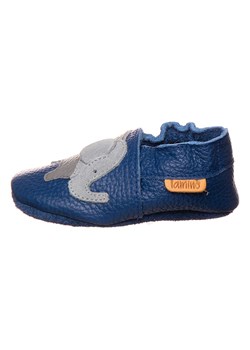lamino Skórzane buty w kolorze niebieskim do raczkowania ze sklepu Limango Polska w kategorii Buciki niemowlęce - zdjęcie 170303469