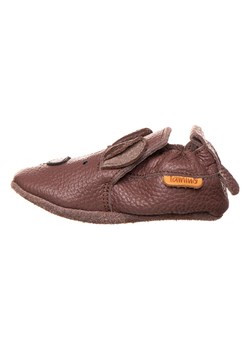 lamino Skórzane buty w kolorze brązowym do raczkowania ze sklepu Limango Polska w kategorii Buciki niemowlęce - zdjęcie 170303479
