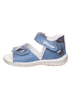 Primigi Skórzane sandały w kolorze niebieskim ze sklepu Limango Polska w kategorii Sandały dziecięce - zdjęcie 170303657