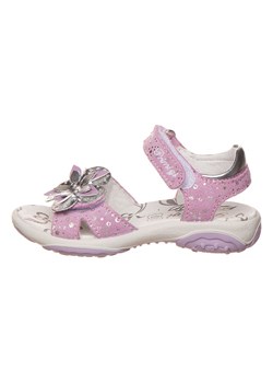 Primigi Skórzane sandały w kolorze fioletowym ze sklepu Limango Polska w kategorii Sandały dziecięce - zdjęcie 170303777