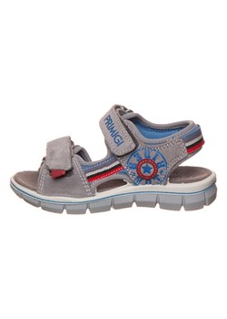 Primigi Skórzane sandały w kolorze szarym ze sklepu Limango Polska w kategorii Sandały dziecięce - zdjęcie 170303807