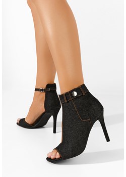 Czarne botki wiosenne Verity V2 ze sklepu Zapatos w kategorii Sandały damskie - zdjęcie 170304858