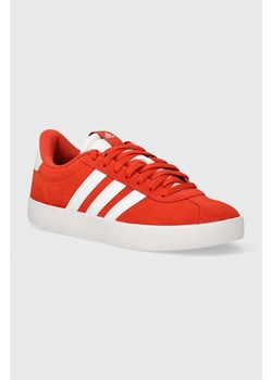 adidas sneakersy COURT kolor czerwony ID9185 ze sklepu ANSWEAR.com w kategorii Buty sportowe męskie - zdjęcie 170305467