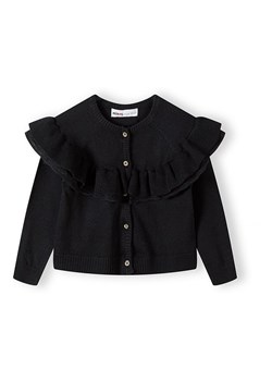 Minoti Kardigan w kolorze czarnym ze sklepu Limango Polska w kategorii Swetry dziewczęce - zdjęcie 170309248