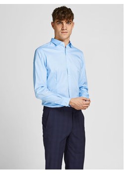 Jack&Jones Koszula Parma 12097662 Niebieski Super Slim Fit ze sklepu MODIVO w kategorii Koszule męskie - zdjęcie 170309529