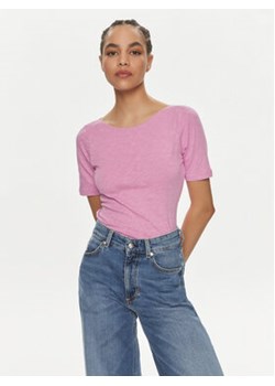 Marc O'Polo T-Shirt 402 2261 51399 Różowy Slim Fit ze sklepu MODIVO w kategorii Bluzki damskie - zdjęcie 170309539