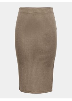 ONLY Spódnica ołówkowa Emma 15233600 Brązowy Slim Fit ze sklepu MODIVO w kategorii Spódnice - zdjęcie 170309666