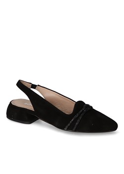 Sandały Boccato 013.1183/55 Czarne zamsz ze sklepu Arturo-obuwie w kategorii Balerinki - zdjęcie 170313429