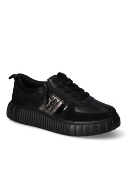 Sneakersy Filippo DP6121/24BK Czarne lico ze sklepu Arturo-obuwie w kategorii Buty sportowe damskie - zdjęcie 170313478
