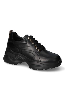 Sneakersy Karino 3990/167-P Czarne/Złoty lico ze sklepu Arturo-obuwie w kategorii Buty sportowe damskie - zdjęcie 170313539