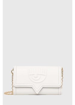 Chiara Ferragni portfel EYELIKE kolor biały 76SB4BAA ze sklepu ANSWEAR.com w kategorii Portfele damskie - zdjęcie 170314079