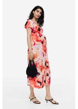 H & M - MAMA Sukienka z odkrytymi ramionami - Pomarańczowy ze sklepu H&M w kategorii Sukienki ciążowe - zdjęcie 170318367
