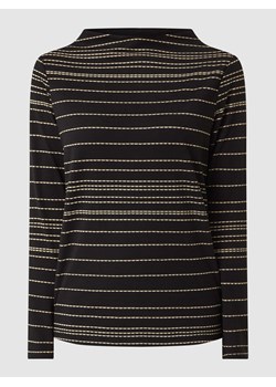 Bluzka z długim rękawem z wzorem w paski ze sklepu Peek&Cloppenburg  w kategorii Bluzki damskie - zdjęcie 170318688