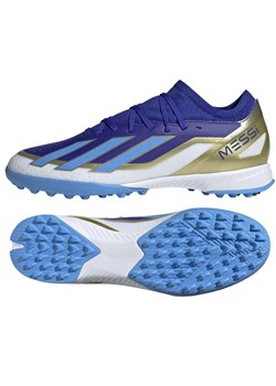 Buty adidas X Crazyfast League Messi Tf ID0718 niebieskie ze sklepu ButyModne.pl w kategorii Buty sportowe męskie - zdjęcie 170319209