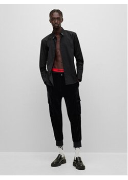 Hugo Koszula 50484338 Czarny Slim Fit ze sklepu MODIVO w kategorii Koszule męskie - zdjęcie 170320719