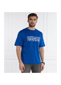 Hugo Blue T-shirt Nalayo | Regular Fit ze sklepu Gomez Fashion Store w kategorii T-shirty męskie - zdjęcie 170321077