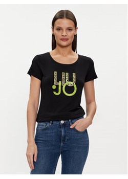 Liu Jo T-Shirt VA4227 JS360 Czarny Regular Fit ze sklepu MODIVO w kategorii Bluzki damskie - zdjęcie 170322905