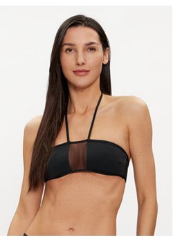 Calvin Klein Swimwear Góra od bikini KW0KW02326 Czarny ze sklepu MODIVO w kategorii Stroje kąpielowe - zdjęcie 170323295