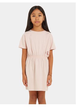 Calvin Klein Jeans Sukienka codzienna Monogram IG0IG02473 D Różowy Regular Fit ze sklepu MODIVO w kategorii Sukienki dziewczęce - zdjęcie 170323338