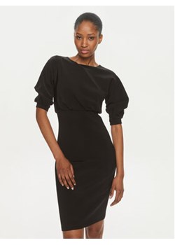 Pinko Sukienka koktajlowa Alda 100541 A1BL Czarny Slim Fit ze sklepu MODIVO w kategorii Sukienki - zdjęcie 170323387