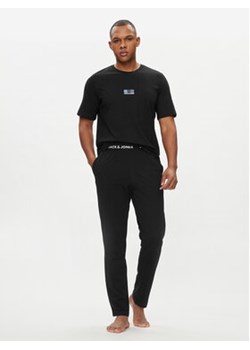 Jack&Jones Piżama Oscar 12258228 Czarny Standard Fit ze sklepu MODIVO w kategorii Piżamy męskie - zdjęcie 170323475