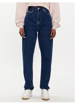 Calvin Klein Jeans Jeansy Authentic J20J222748 Granatowy Slim Fit ze sklepu MODIVO w kategorii Jeansy damskie - zdjęcie 170323495