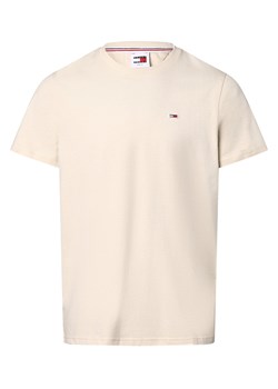 Tommy Jeans Koszulka męska Mężczyźni Bawełna beżowy jednolity ze sklepu vangraaf w kategorii T-shirty męskie - zdjęcie 170324046