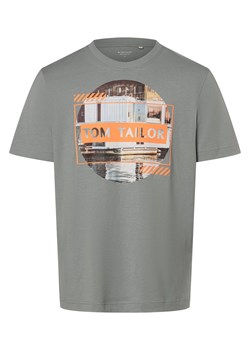 Tom Tailor Koszulka męska Mężczyźni Bawełna szary nadruk ze sklepu vangraaf w kategorii T-shirty męskie - zdjęcie 170324055