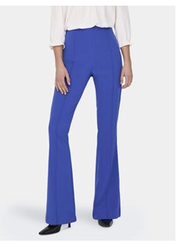 ONLY Spodnie materiałowe Astrid 15318359 Niebieski Flared Fit ze sklepu MODIVO w kategorii Spodnie damskie - zdjęcie 170325178