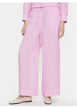Marella Spodnie materiałowe Apogeo 2413131084 Różowy Regular Fit ze sklepu MODIVO w kategorii Spodnie damskie - zdjęcie 170325266