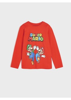 Sinsay - Koszulka Super Mario - czerwony ze sklepu Sinsay w kategorii T-shirty chłopięce - zdjęcie 170325927