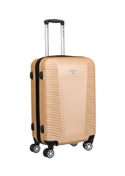 Mała walizka kabinowa z tworzywa ABS+ — Peterson beżowa ze sklepu 5.10.15 w kategorii Walizki - zdjęcie 170326248