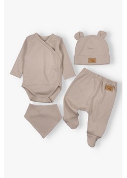 Komplet niemowlęcy : body-półśpiochy-czapka-apaszka ze sklepu 5.10.15 w kategorii Komplety niemowlęce - zdjęcie 170326275