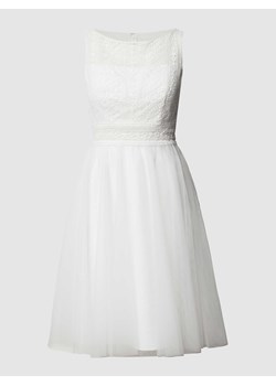 Suknia ślubna z kwiatowymi haftami ze sklepu Peek&Cloppenburg  w kategorii Sukienki - zdjęcie 170326539