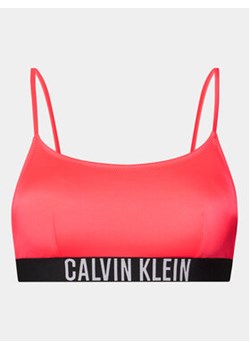 Calvin Klein Swimwear Góra od bikini KW0KW02507 Czerwony ze sklepu MODIVO w kategorii Stroje kąpielowe - zdjęcie 170326956